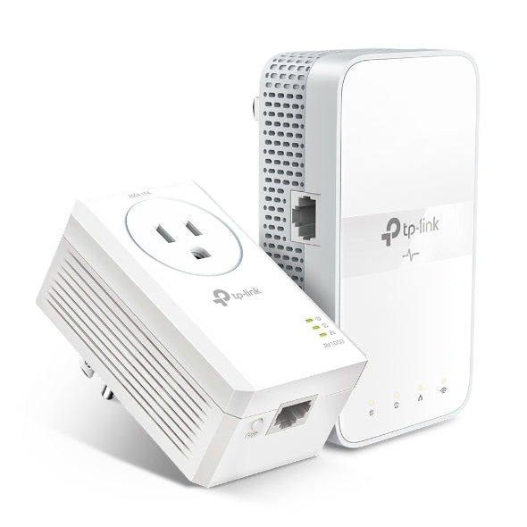 TP Link AV1000 Gigabit Passthrough Powerline ac Wi-Fi Kit | TL-WPA7617KIT