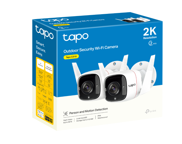 Tapo Outdoor Security Wi-Fi Camera | TAPOC310P2