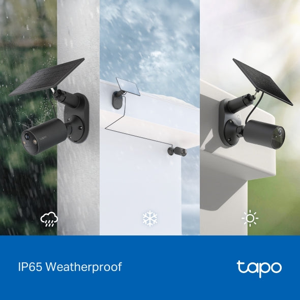 Tapo Solar-Powered Security Camera Kit | TapoC411KIT