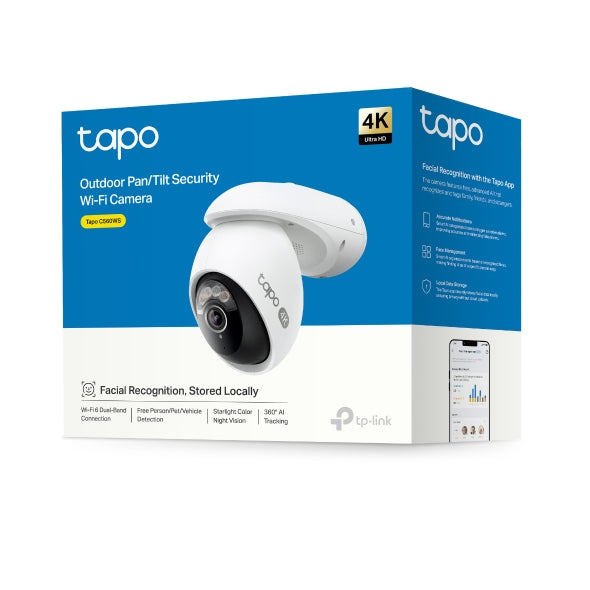 Tapo Outdoor Pan/Tilt Security Wi-Fi Camera | TAPOC560WS