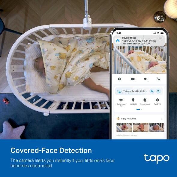 Tapo Dual-Lens Smart Baby Camera | TAPOC840