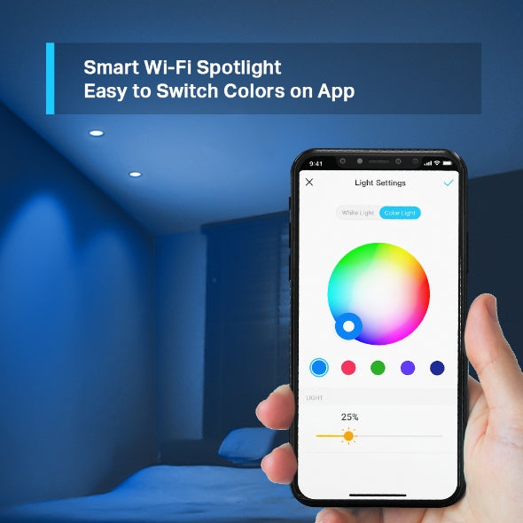 Tapo Smart Wi-Fi Spotlight 2pk - Multicolor | TAPOL6302PK