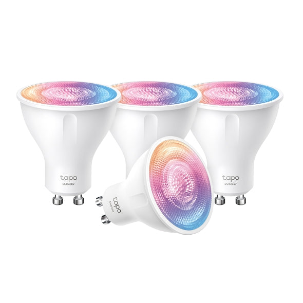 Tapo Smart Wi-Fi Spotlight 4pk - Multicolor | TAPOL630