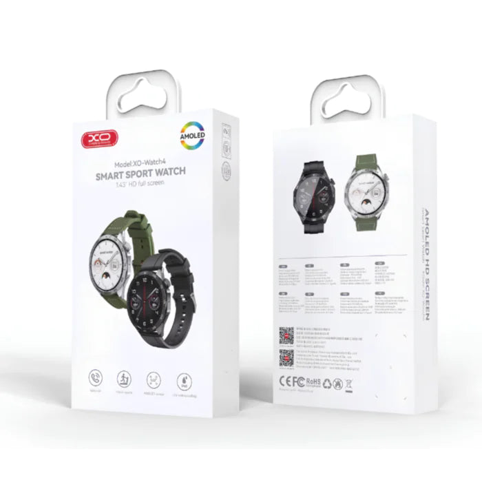 XO Watch 4 Sports Smart Watch - Green | XO-WATCH4G