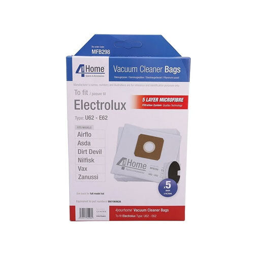 Electrolux Vacuum Bags 5 Pack EXSMFB298