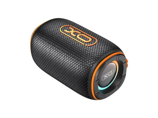 XO F57 Bamboo Outdoor 10W BT Speaker - Black + Orange | EXSXO-F57-10W