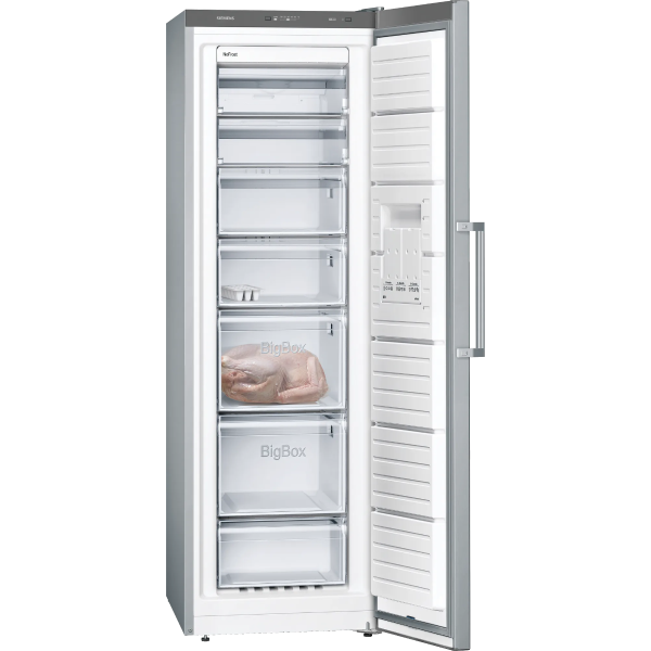 Siemens iQ300 Freestanding Freezer - S/Steel | GS36NVIEV