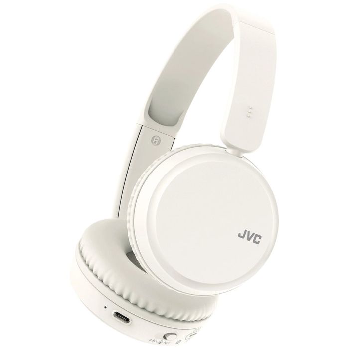 JVC On Ear Bluetooth Headphones - White | HAS36WW
