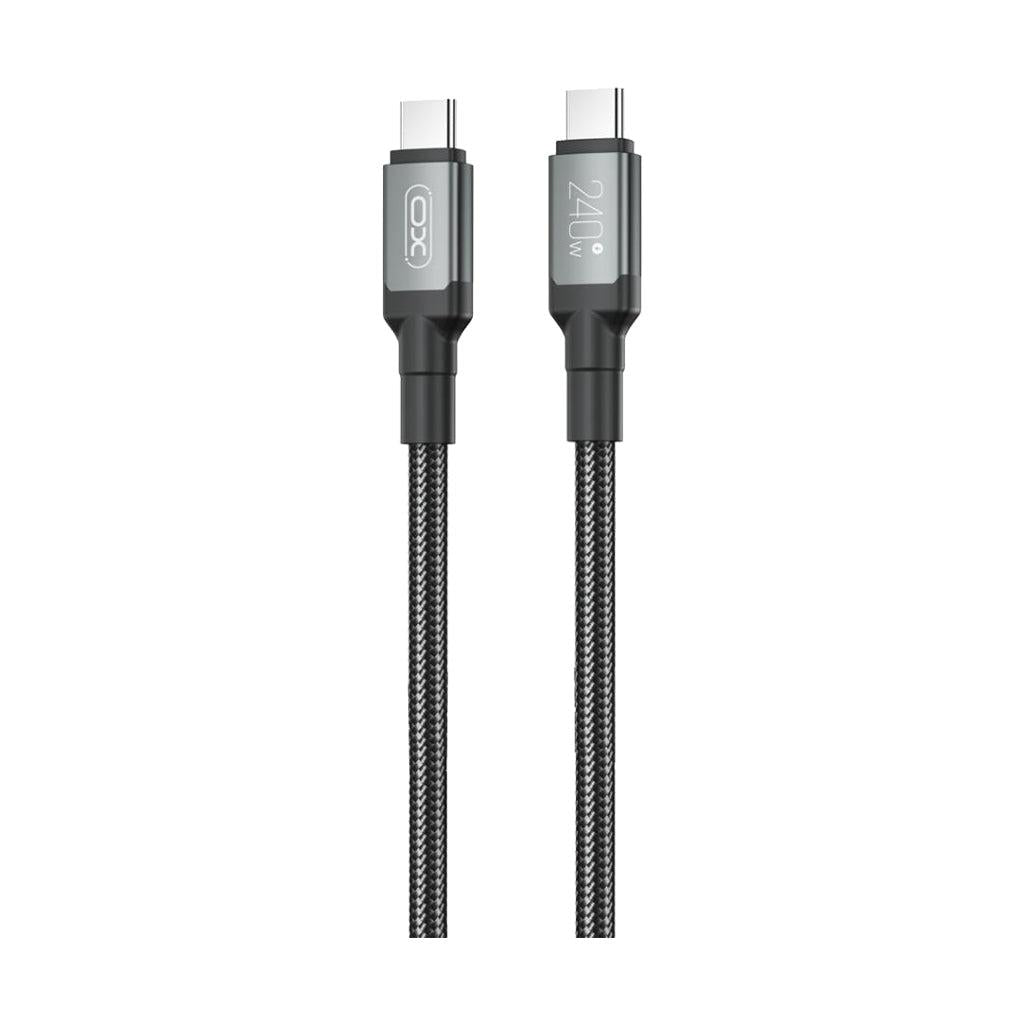 XO 240W Type-C To Type-C 2M - Black | EXSXO-NB103C1MW