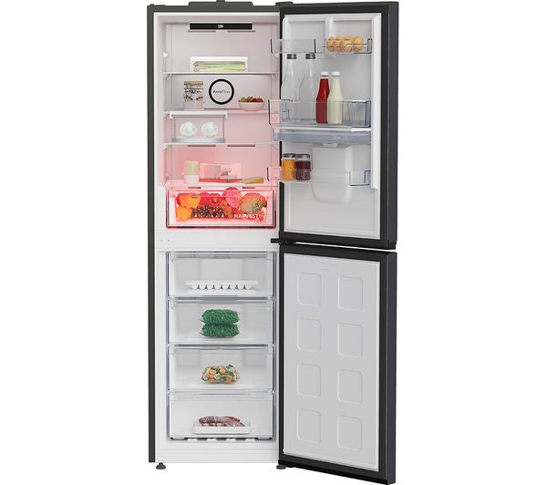 Beko Frost Free Combi Fridge Freezer with HarvestFresh™ Technology - Anthracite | CNAD5692DVA
