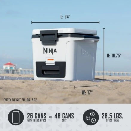 Ninja FrostVault™ Hard Cooler with Dry Zone | FB131UKWH