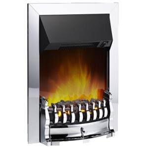 Dimplex Stamford Optiflame Effect Electric Inset Fire In Chrome | STM20CH