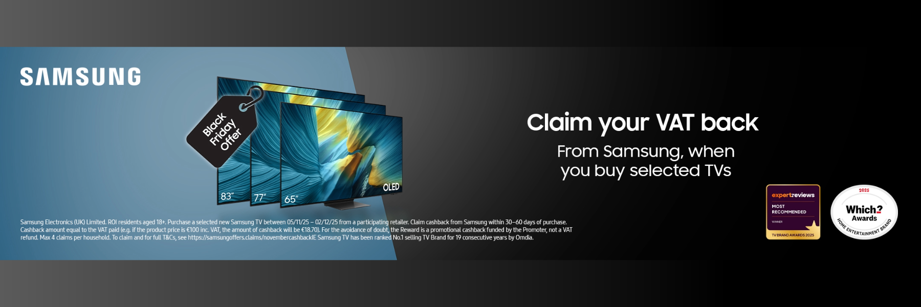 Samsung Claim Your VAT Back