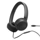 JBL Tune 530C Wired Headphones - Black | JBLT530CBLK