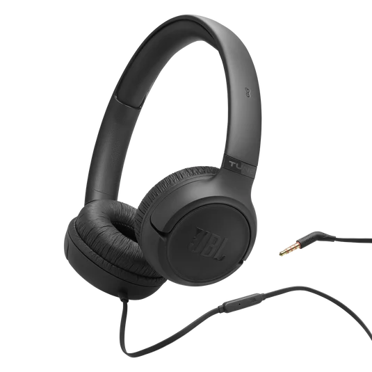 JBL Tune 530 Wired Headphones - Black | JBLT530BLK