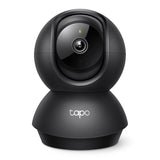Tapo Pan/Tilt Home Security Wi-Fi Camera - Black | TAPOC211