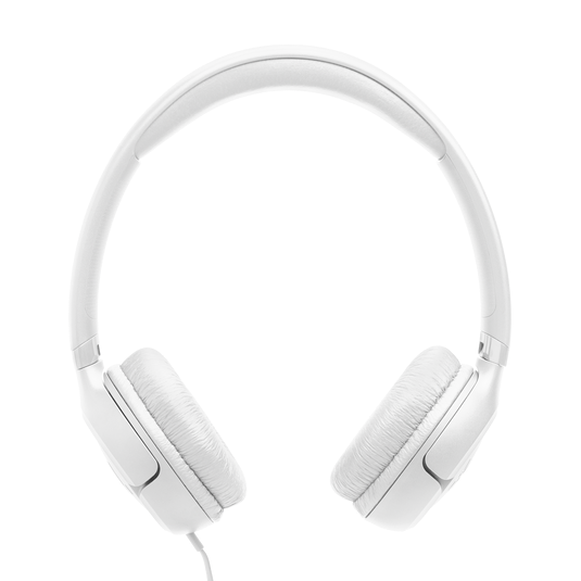 JBL Tune 530 Wired Headphones - White | JBLT530WHT