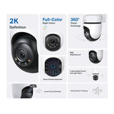 Tapo Outdoor Pan/Tilt Security WiFi Camera | TAPOC510W