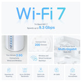 Deco BE9300 Whole Home Mesh WiFi 7 System - 3pk | DECOBE653PK