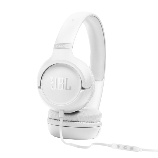JBL Tune 530C Wired Headphones - White | JBLT530CWHT