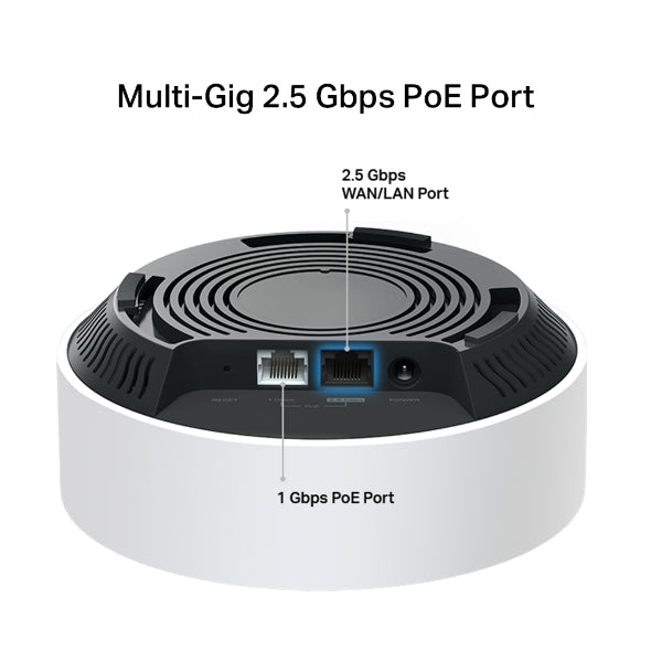 Deco AX3000 Whole Home Mesh WiFi 6 System with PoE - 3pk | DECOX50POE3PK
