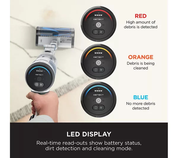 Shark Detect Clean & Empty Cordless Pet Vacuum IW4621UKT