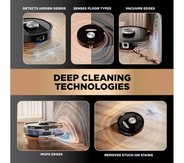 Shark PowerDetect NeverTouch Pro 2-in-1 Self-Empty Robot Vacuum RV2800ZEUK