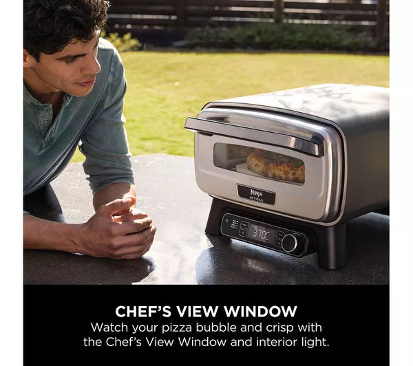 NINJA Artisan Electric Outdoor Pizza Oven & Air Fryer | MO201UK
