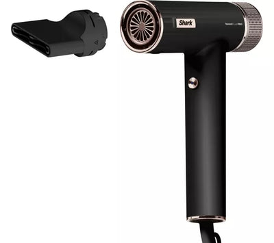 Shark SpeedStyle Pro High-Velocity Hair Dryer System - Black | HD701UK