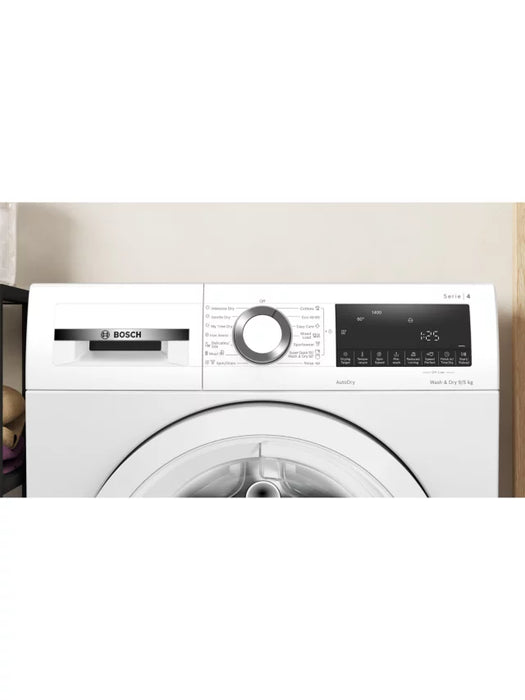 Bosch Series 4 9kg&5kg Washer Dryer White WNA144V9GB