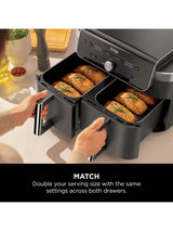 Ninja DualZone XL 9.5L 2-Drawer Air Fryer | DZ901UK
