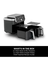 Ninja DualZone XL 9.5L 2-Drawer Air Fryer | DZ901UK