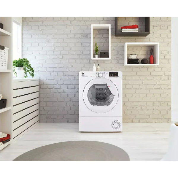 Hoover Freestanding Heat Pump 8kg Dryer - White | HLEH8A2DE-80 | HLE H8A2DE-80