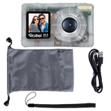 Rollei Compactline Pocket 48MP 4K Digital Camera - Transparent Clear | 12096