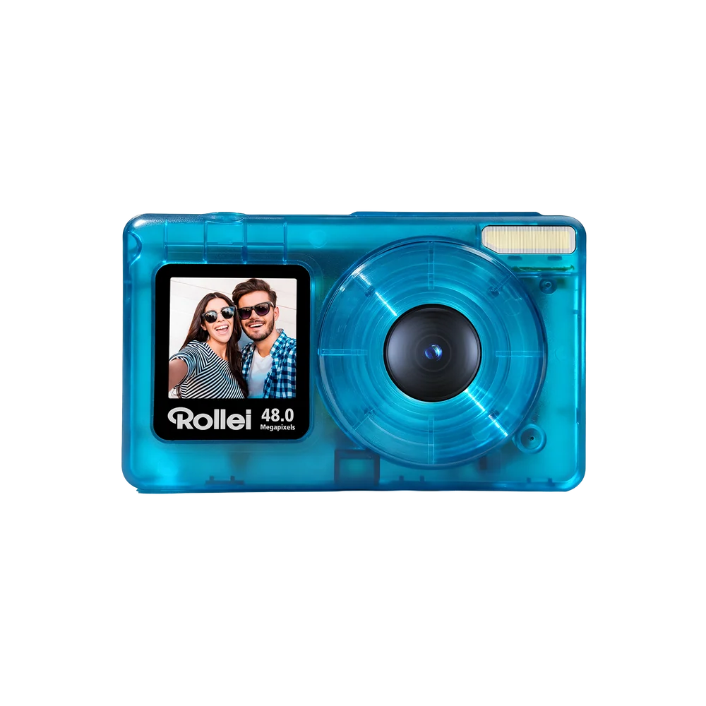 Rollei Compactline Pocket 48MP 4K Digital Camera - Blue | 12098