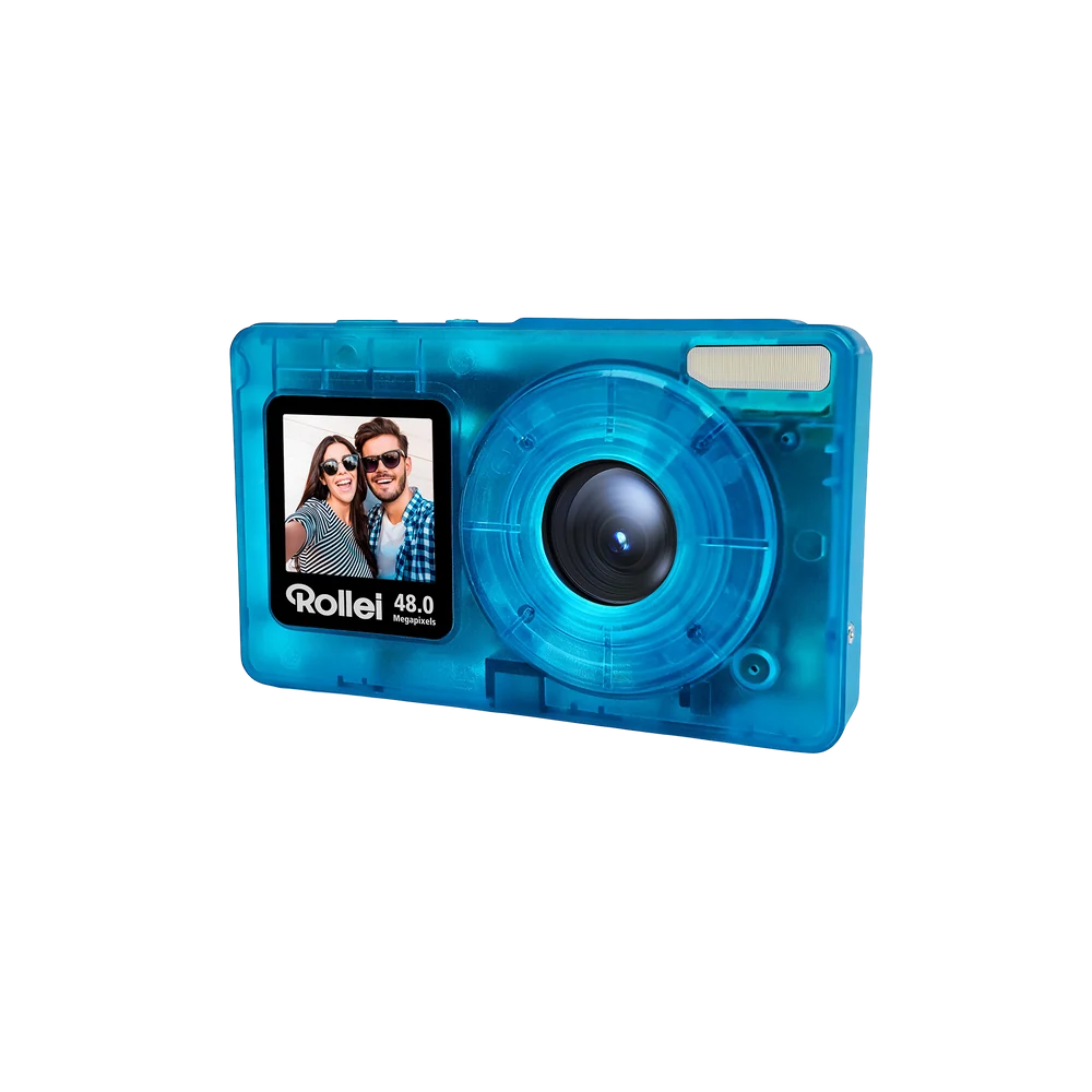 Rollei Compactline Pocket 48MP 4K Digital Camera - Blue | 12098