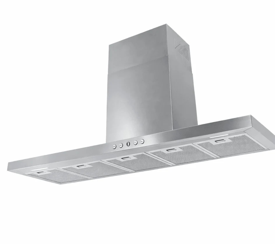 Luxair MODA 120cm Slimline Flat Cooker Hood - Stainless Steel | LA-120-MODA-SS