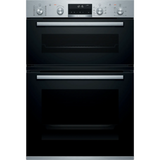 Bosch Series 6 Double Oven Brushed Steel MBA5785S6B