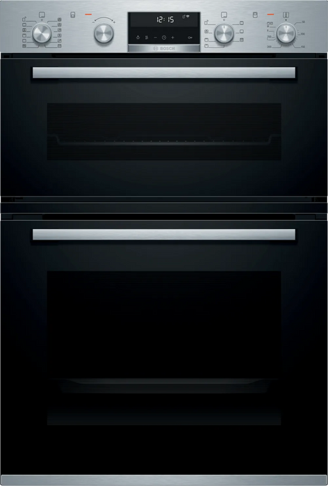 Bosch Series 6 Double Oven Brushed Steel MBA5785S6B