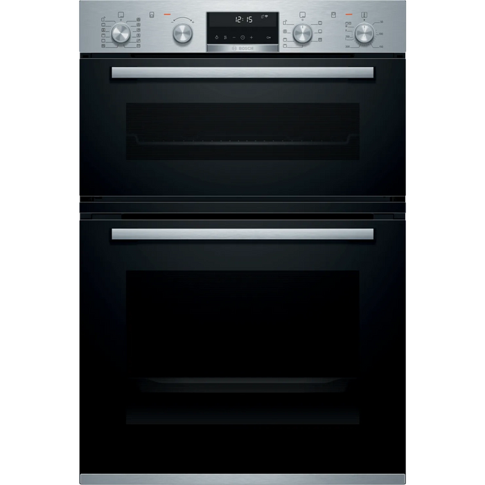 Bosch Series 6 Double Oven Brushed Steel MBA5785S6B