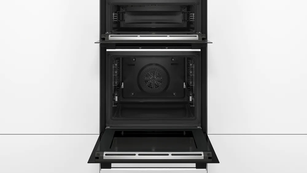 Bosch Series 6 Double Oven Brushed Steel MBA5785S6B