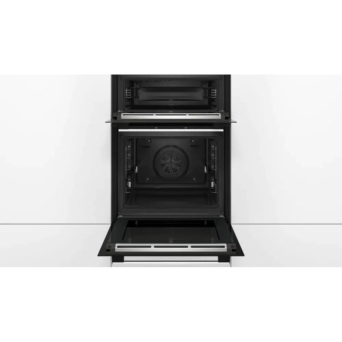 Bosch Series 6 Double Oven Brushed Steel MBA5785S6B