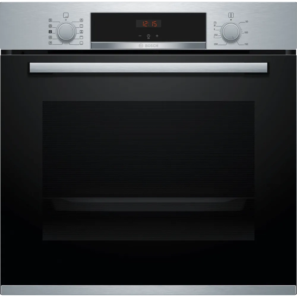 Bosch Series 4 Single Oven Brushed Steel HRS534BS0B
