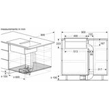 Bosch Series 4 60cm Venting Hob PVS611B16E