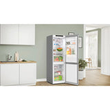Bosch Series 4 186x60 Fridge Freezer Stainless Steel KGN362LDFG