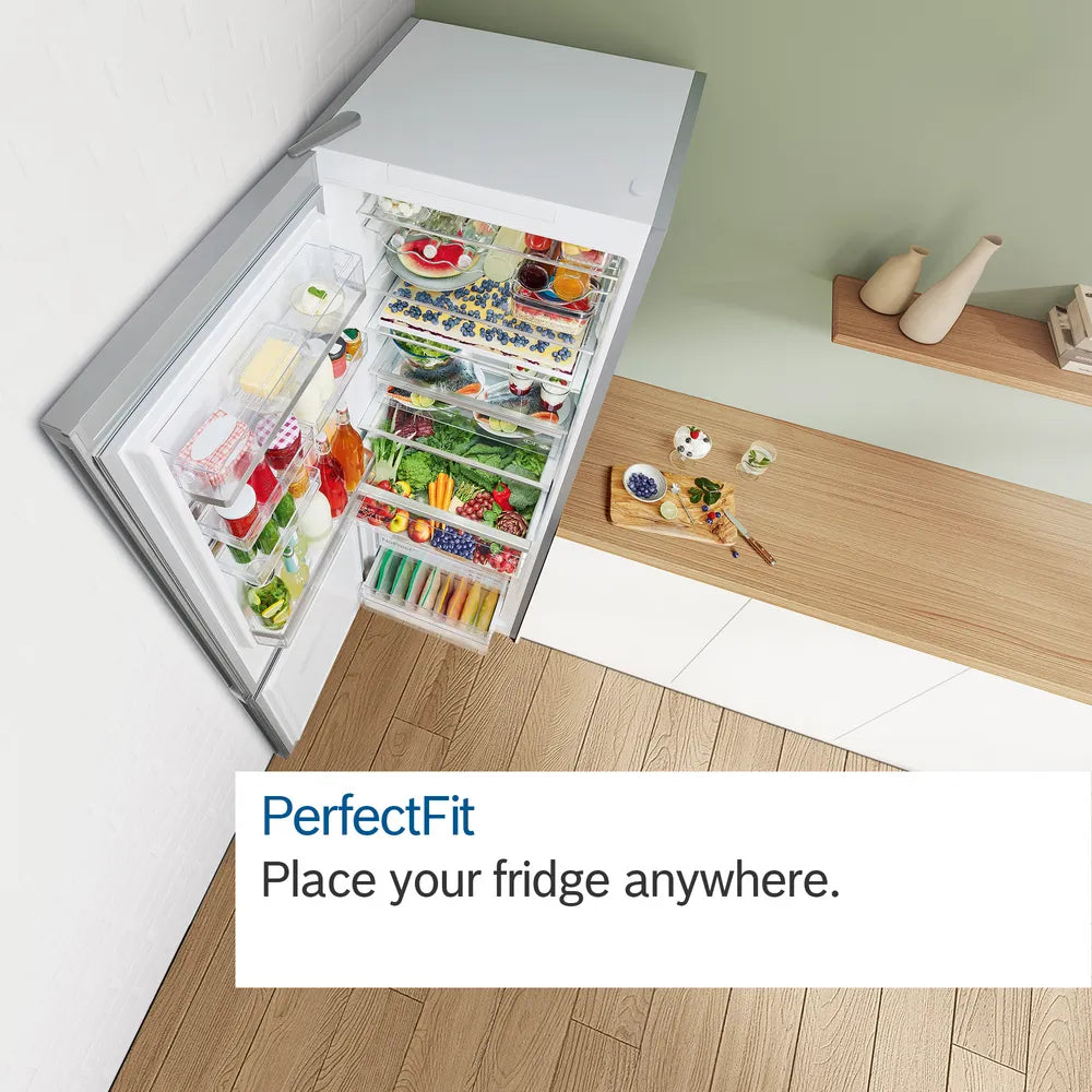 Bosch Series 4 Fridge Freezer - Stainless Steel | KGN392LBFG