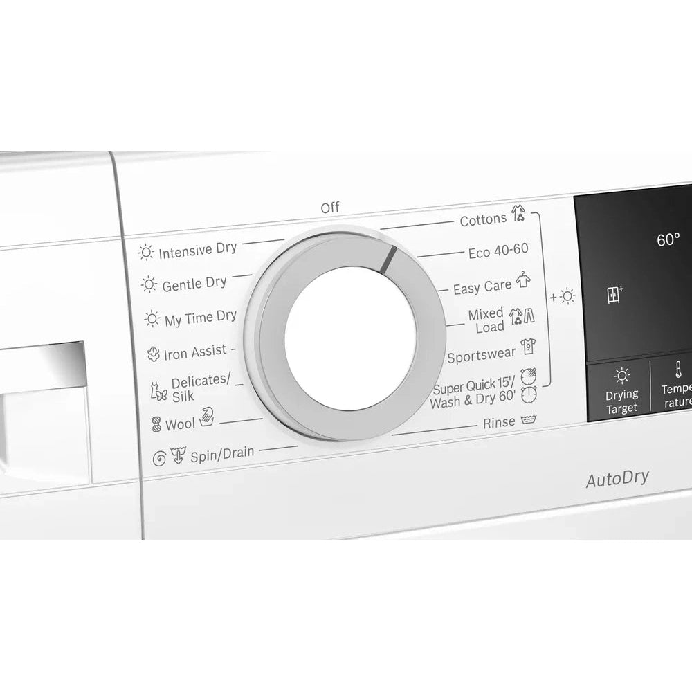 Bosch Series 4 8kg&5kg Washer Dryer White WNA134U8GB