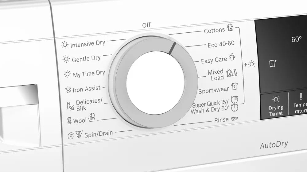 Bosch Series 4 8kg&5kg Washer Dryer White WNA134U8GB