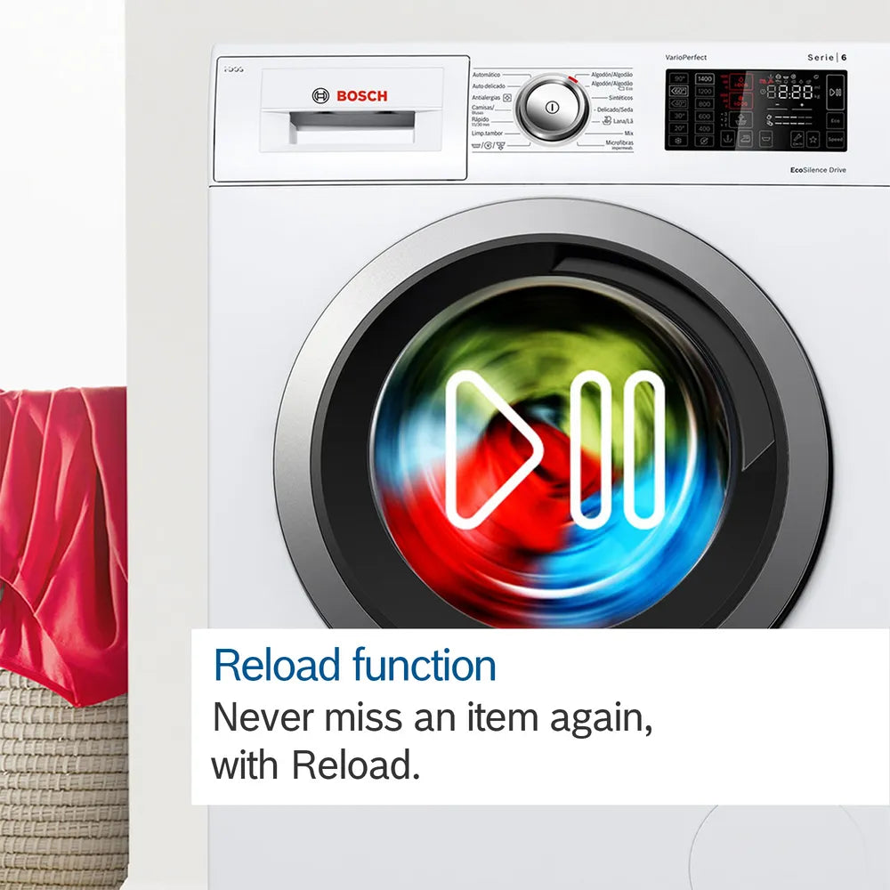 Bosch Series 4 9kg Washing Machine White WGG24400GB