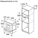 Bosch Series 8 Integrated Coffee Centre CTL7181B0